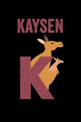 Book cover for Kaysen