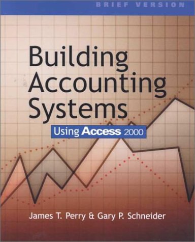 Book cover for Building Accounting Systems Using Access 2000