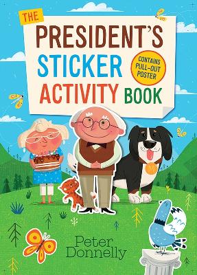 Book cover for The President’s Sticker Activity Book