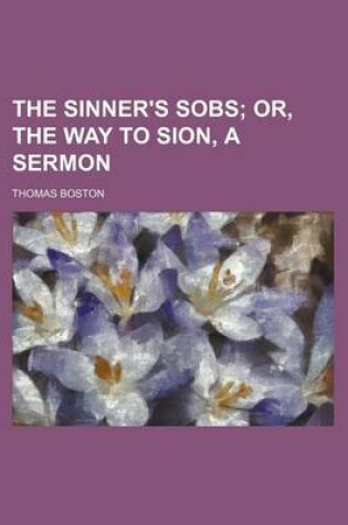 Cover of The Sinner's Sobs