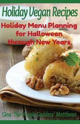 Book cover for Holiday Vegan Recipes