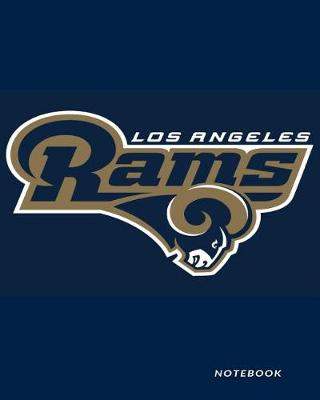 Book cover for Los Angeles Rams Notebook