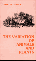 Book cover for Varation of Animals and Plants Under Domestication
