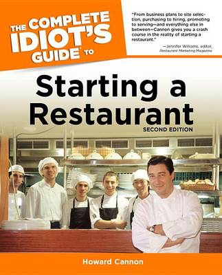 Book cover for Complete Idiot's Guide to Starting a Restaurant