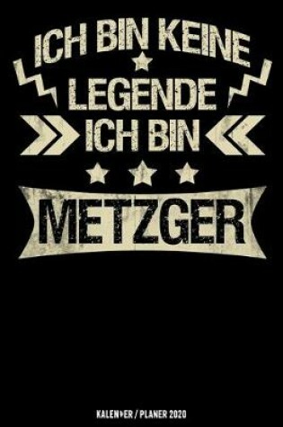 Cover of Ich bin keine Legende Ich bin Metzger