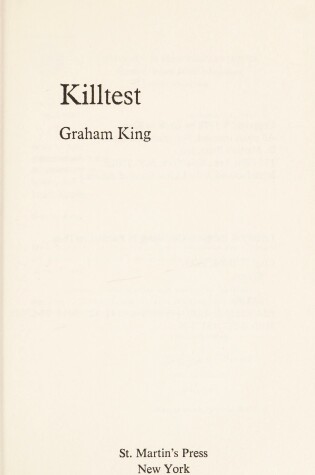 Cover of Killtest