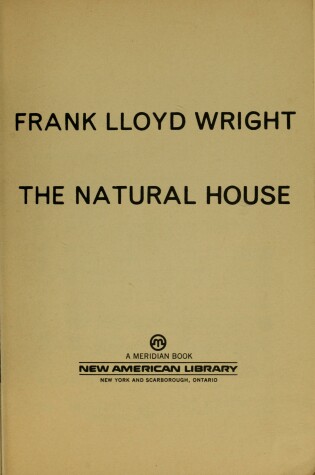 Cover of The Natural House