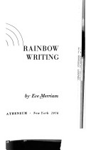 Book cover for Rainbow Writing