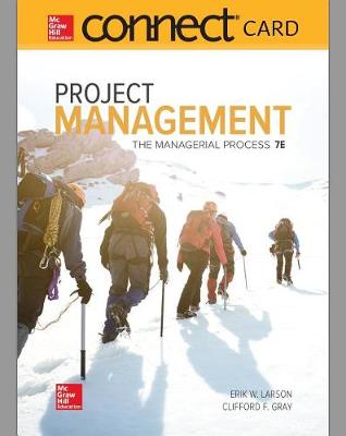 Book cover for Connect Access Card for Larson, Project Management, 7e