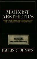 Book cover for Marxist Aesthetics