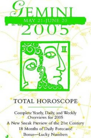 Cover of Total Horoscope Gemini 2005
