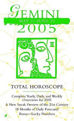 Book cover for Total Horoscope Gemini 2005