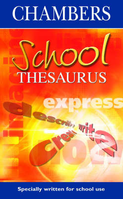 Book cover for School Thesaurus