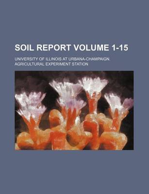 Book cover for Soil Report Volume 1-15