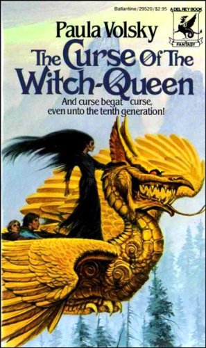 Book cover for The Curse of the Witch-Queen
