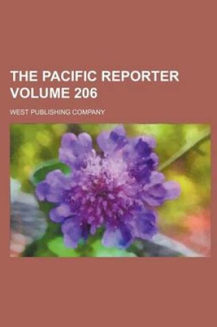 Cover of The Pacific Reporter Volume 206