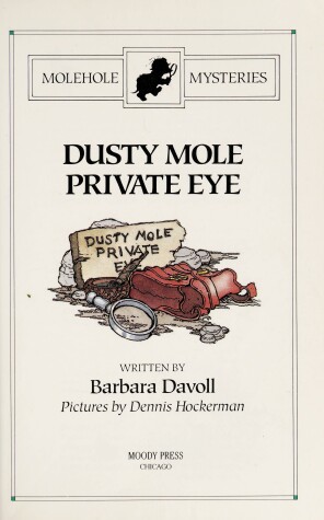 Book cover for Dusty Mole, Private Eye
