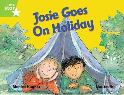 Book cover for Rigby Star Guided 1 Green Level: Josie Goes on Holiday Pupil Book (single)