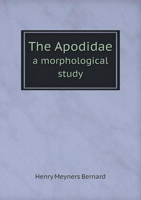 Book cover for The Apodidae a morphological study