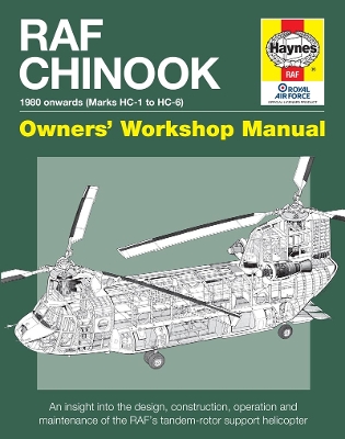 Book cover for RAF Chinook Owners' Workshop Manual