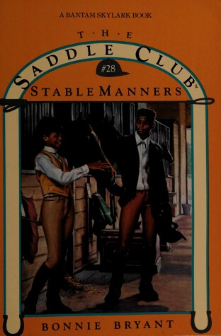 Book cover for Saddle Club 28: Stable Manners