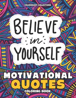 Book cover for Believe in Yourself Motivational Quotes
