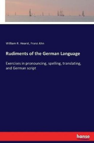 Cover of Rudiments of the German Language