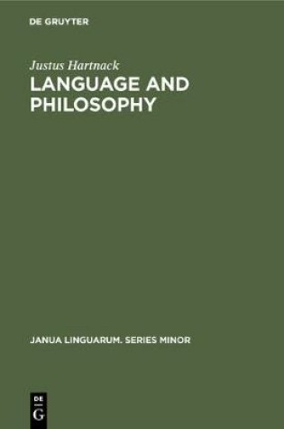 Cover of Language and Philosophy