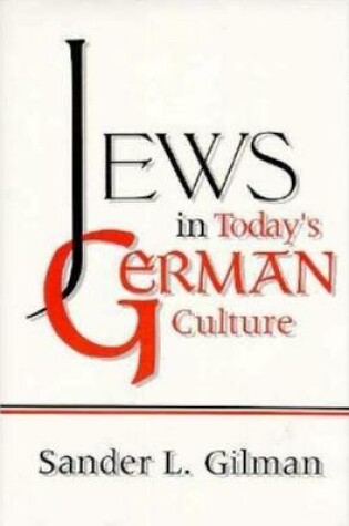 Cover of Jews in Today's German Culture