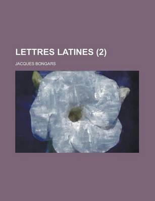 Book cover for Lettres Latines (2 )