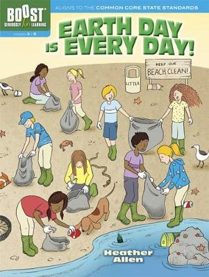 Book cover for Boost Earth Day is Every Day! Activity Book