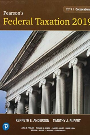 Cover of Pearson's Federal Taxation 2019 Corporations, Partnerships, Estates & Trusts Plus Mylab Accounting with Pearson Etext -- Access Card Package