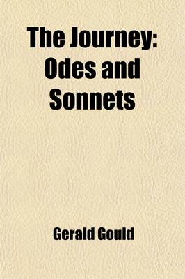 Book cover for The Journey; Odes and Sonnets