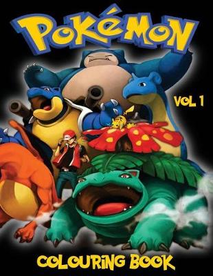 Book cover for Pokemon Childrens Colouring Book Vol 1