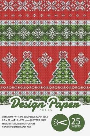 Cover of Christmas Patterns Scrapbook Paper VOL.3