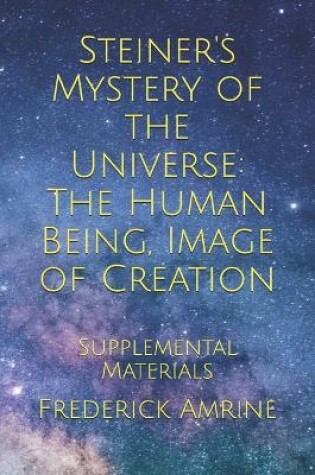 Cover of Steiner's Mystery of the Universe