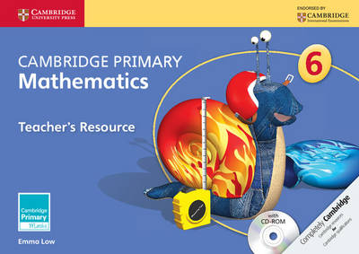 Cover of Cambridge Primary Mathematics Stage 6 Teacher's Resource with CD-ROM