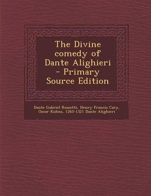 Book cover for The Divine Comedy of Dante Alighieri - Primary Source Edition