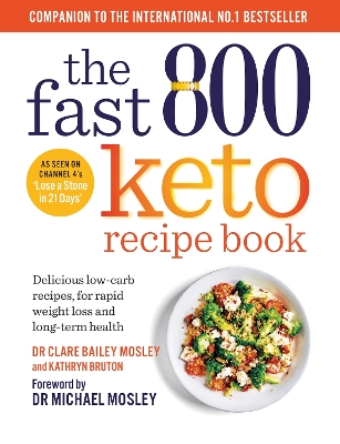 Book cover for The Fast 800 Keto Recipe Book