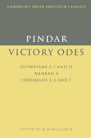 Cover of Pindar: Victory Odes