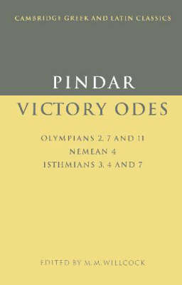 Book cover for Pindar: Victory Odes