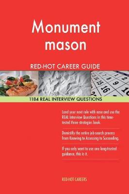 Book cover for Monument Mason Red-Hot Career Guide; 1184 Real Interview Questions