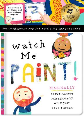 Book cover for Watch Me Paint: Paint Famous Masterpieces with Just Your Finger!