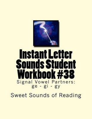 Book cover for Instant Letter Sounds Student Workbook #38