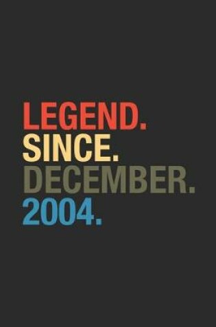 Cover of Legend Since December 2004