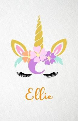 Book cover for Ellie A5 Lined Notebook 110 Pages