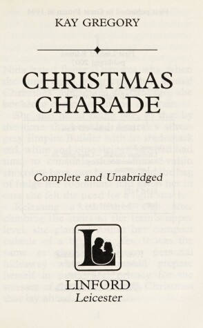 Cover of Christmas Charade