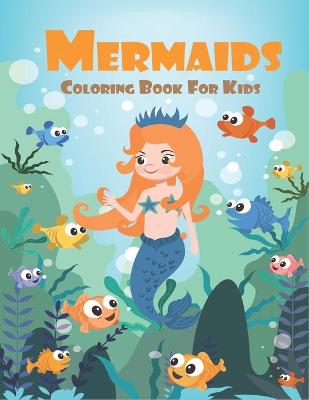 Book cover for Mermaids Coloring Book for Kids