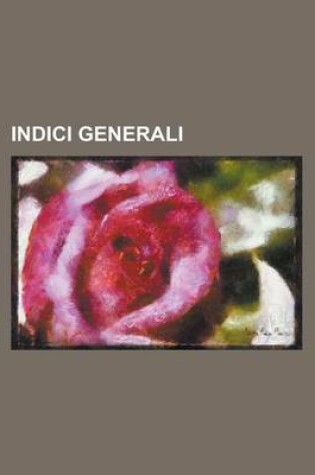 Cover of Indici Generali