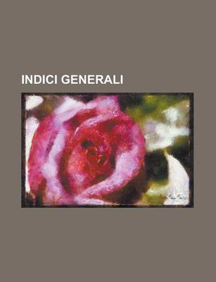 Book cover for Indici Generali